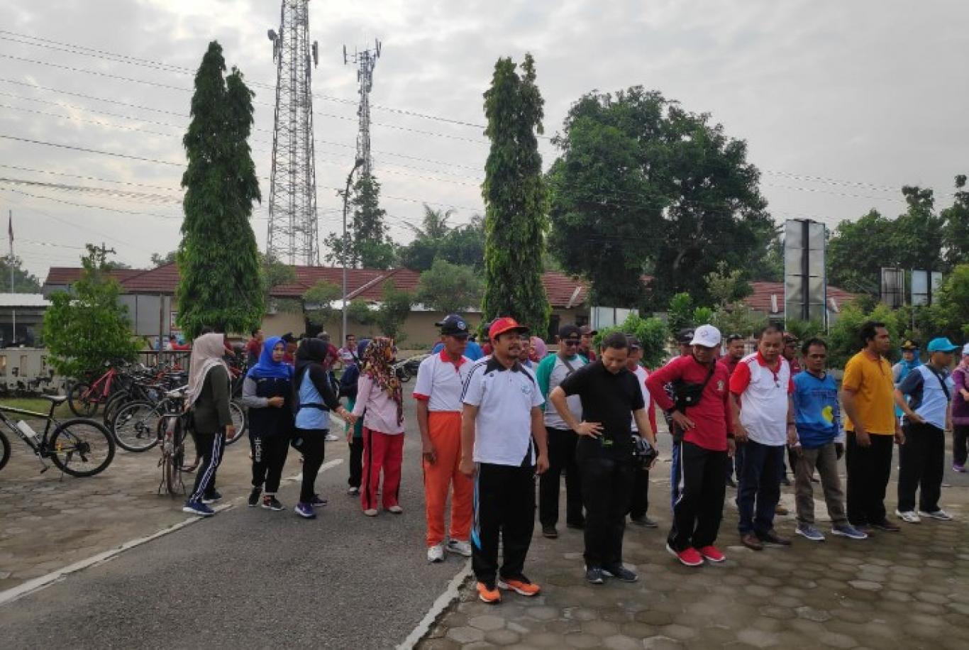 PAMONG DESA SRIHARDONO MENGIKUTI KEGIATAN GOES DIKEC PUNDONG